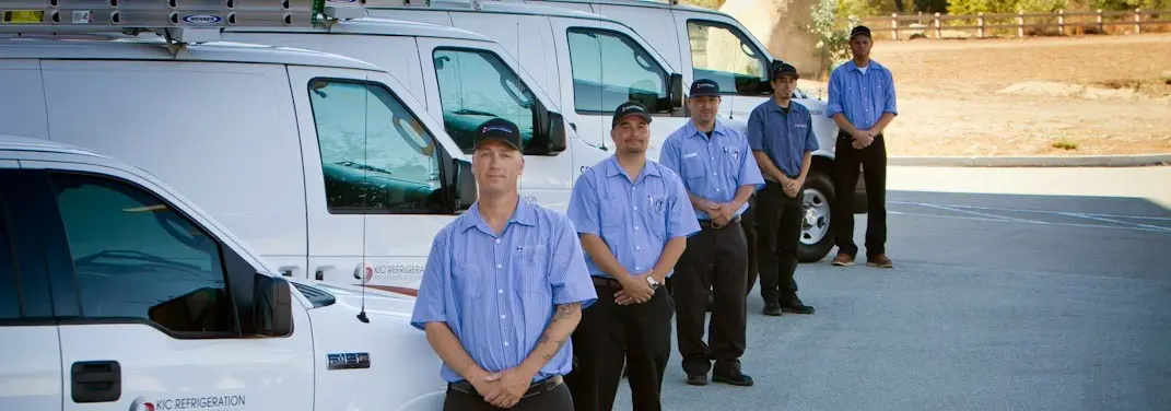 KIC Refrigeration crew ready for Mini Split Repair jobs across Hughson